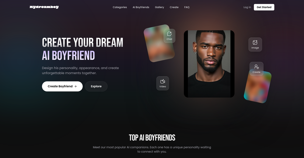 MyDreamBoy website