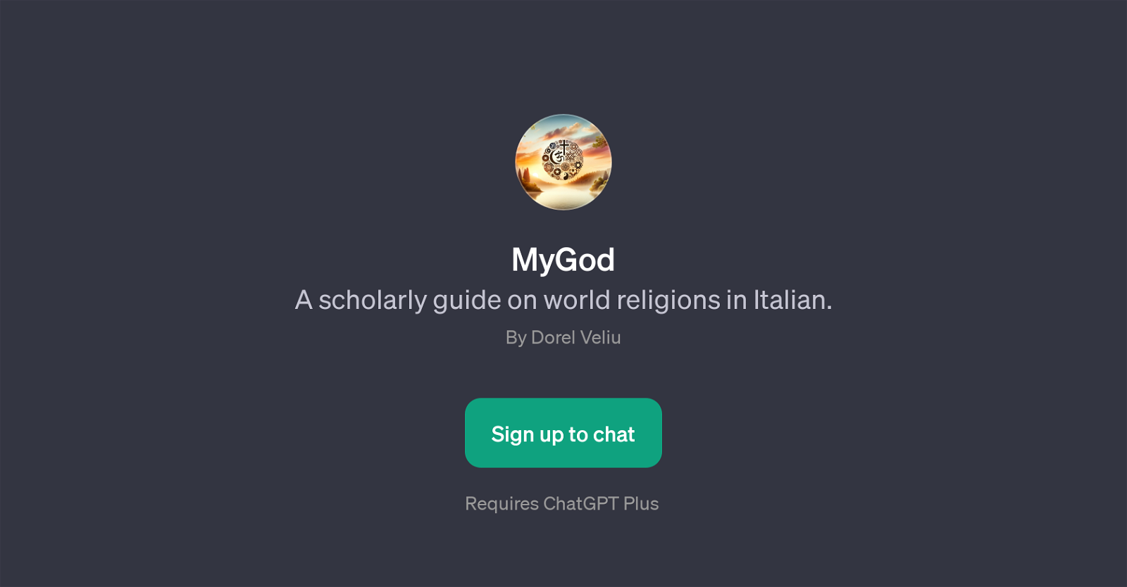 MyGod website