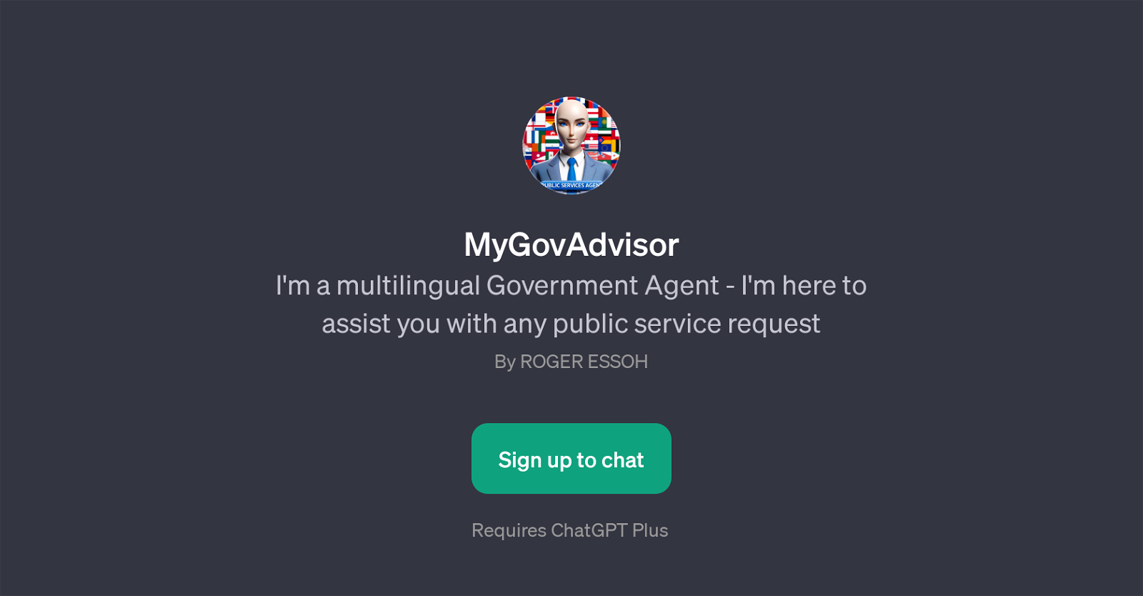 MyGovAdvisor website