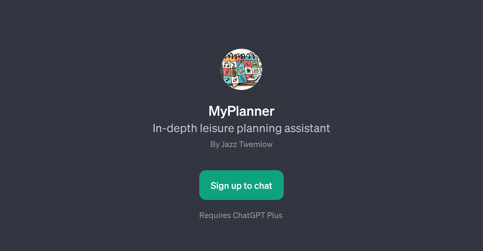 MyPlanner website