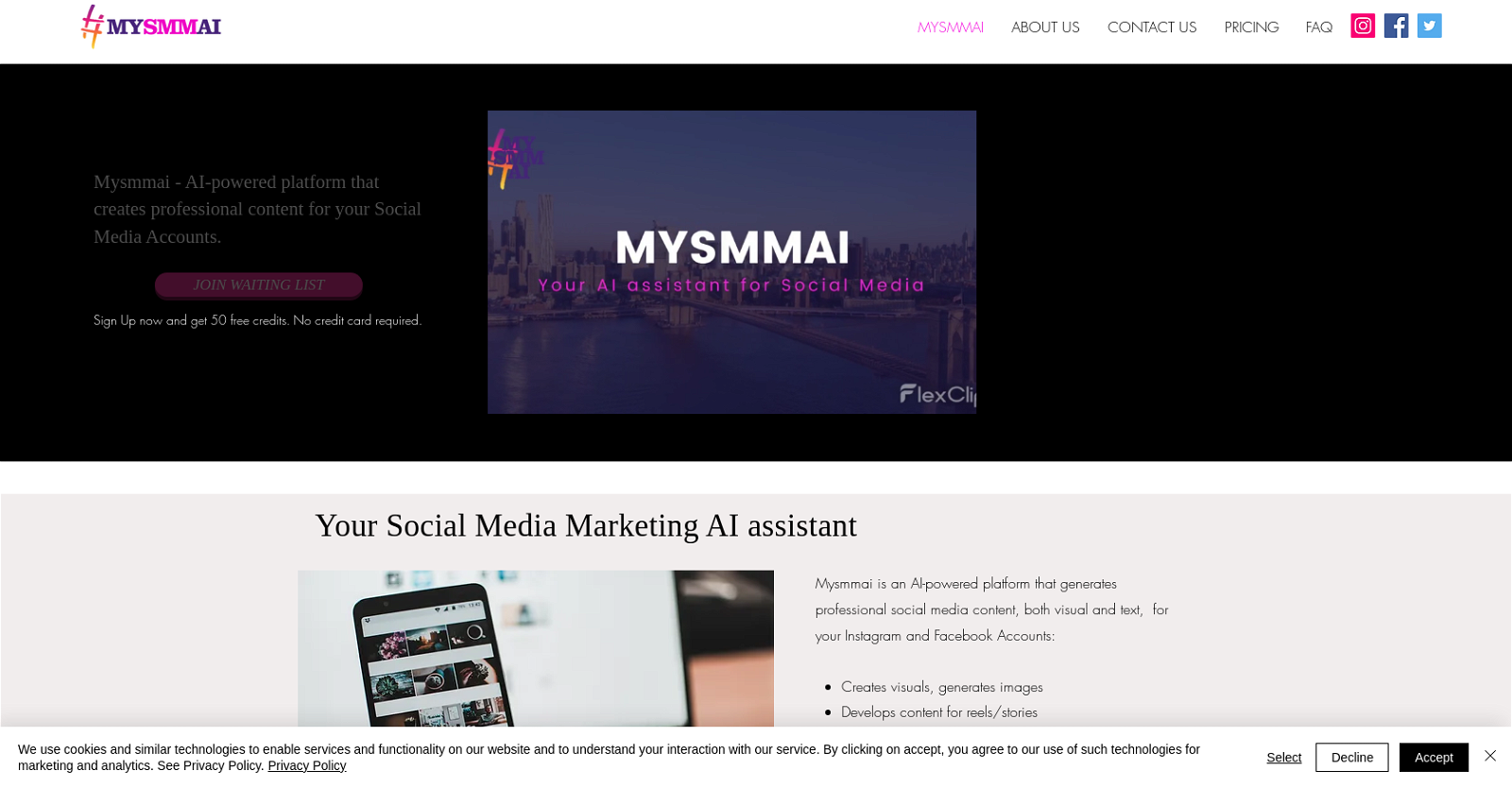 MYSMMAI website