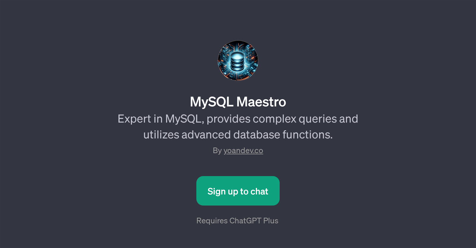 MySQL Maestro website