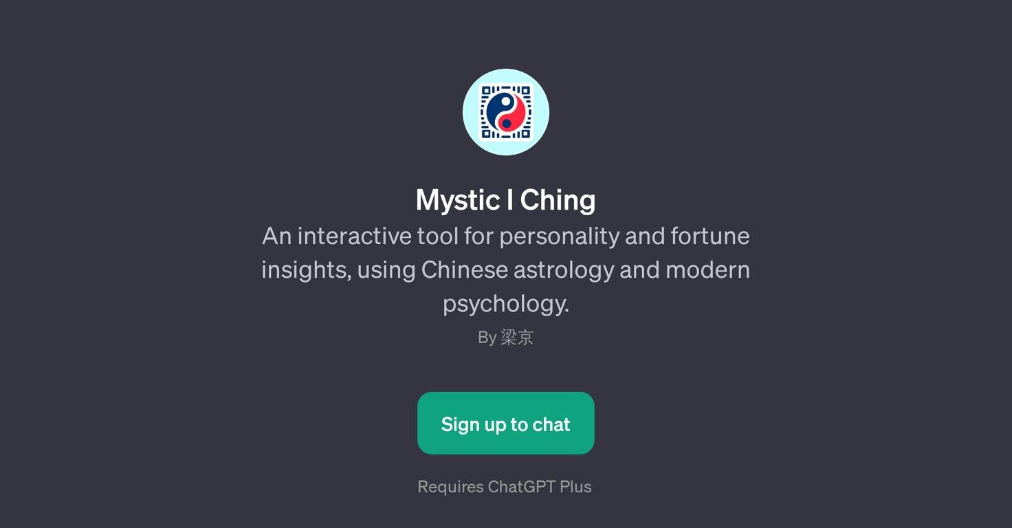 Mystic I Ching website