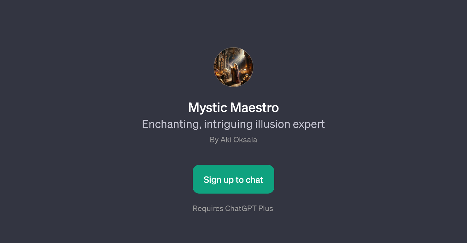 Mystic Maestro website