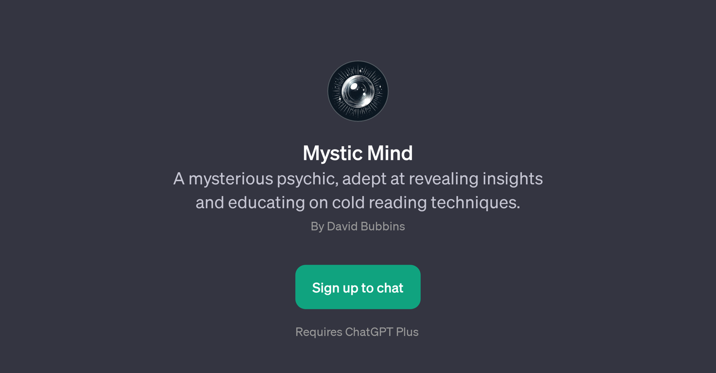 Mystic Mind website