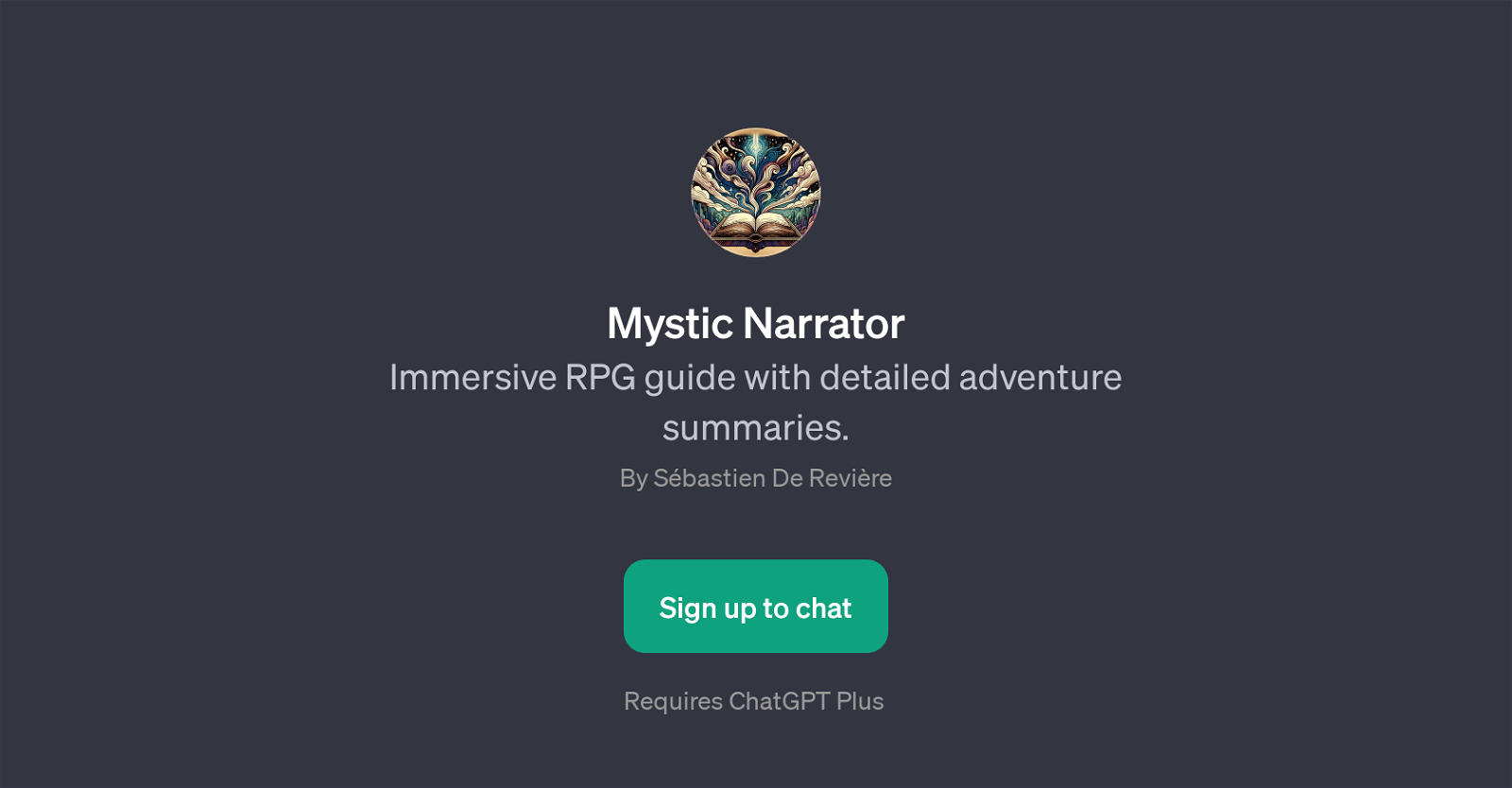 Mystic Narrator website