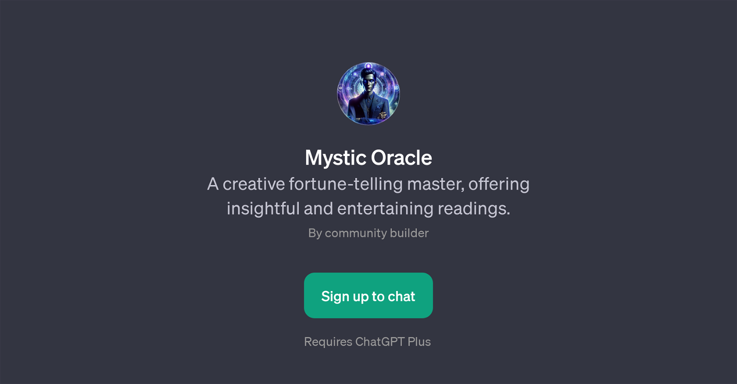 Mystic Oracle website