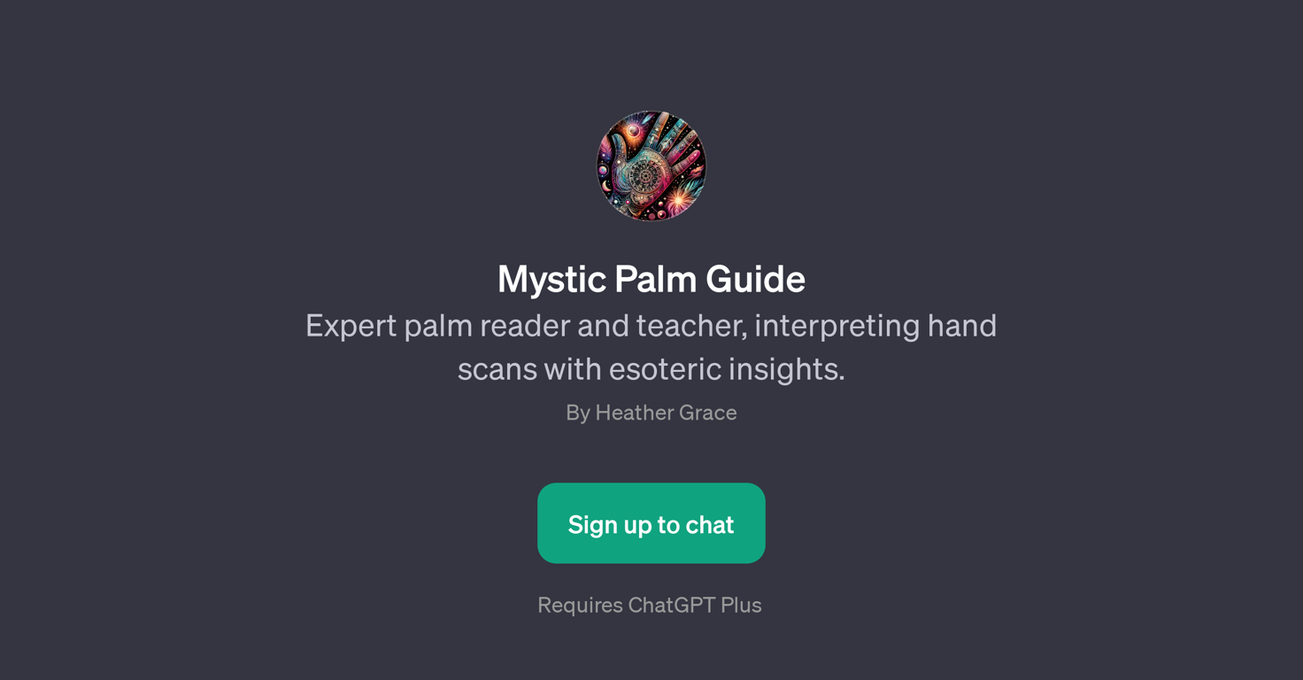Mystic Palm Guide website