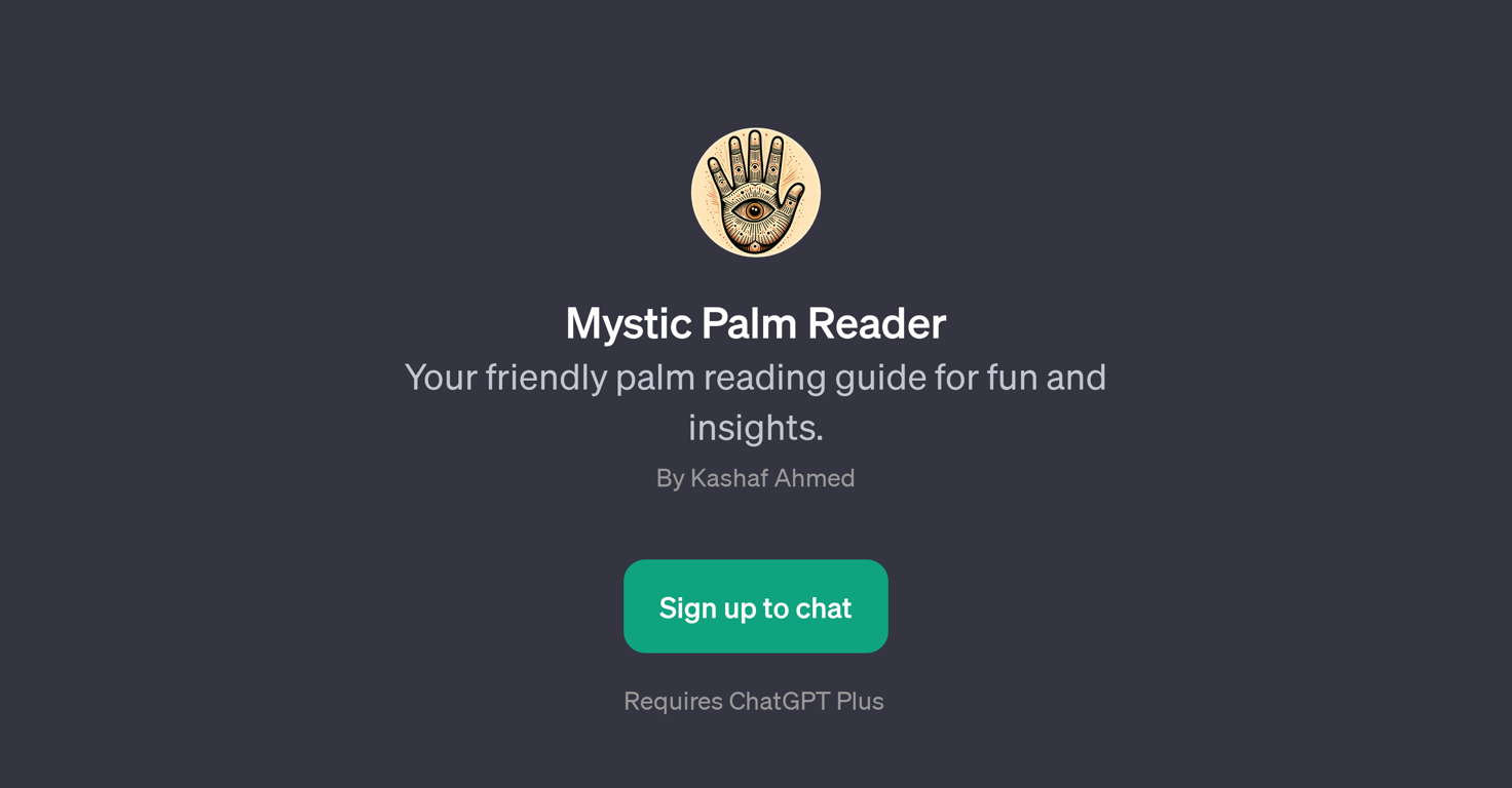 Mystic Palm Reader website