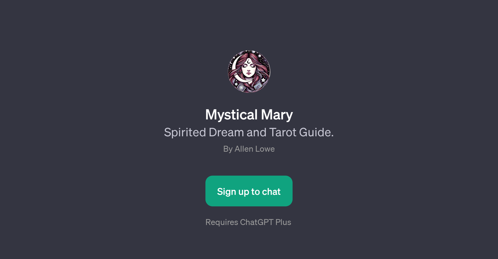 Mystical Mary website