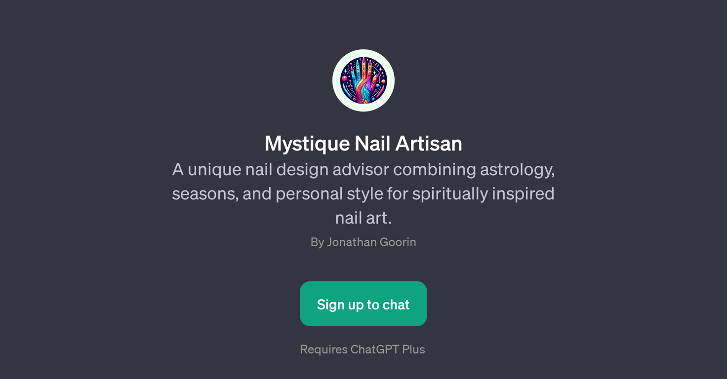 Mystique Nail Artisan website