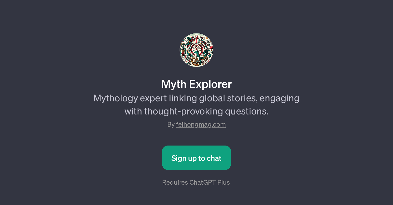 Myth Explorer website