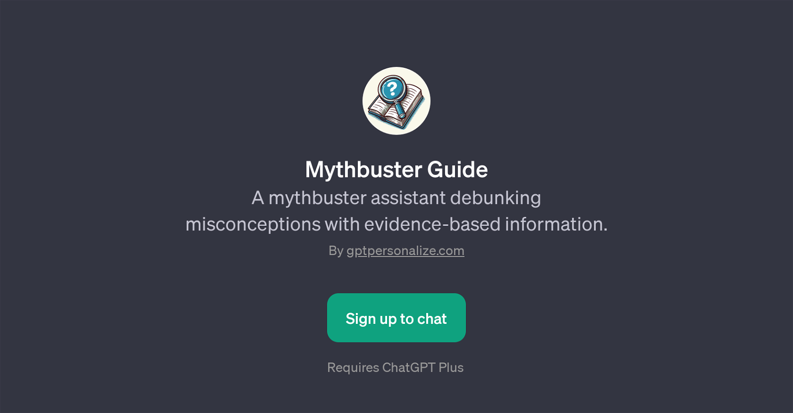 Mythbuster Guide website