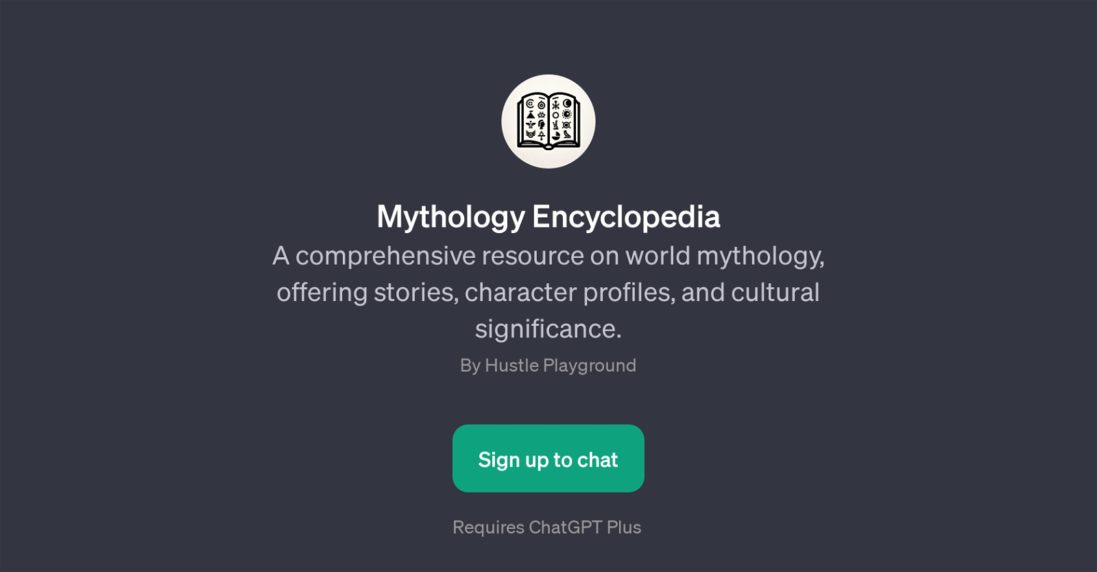 Mythology Encyclopedia website