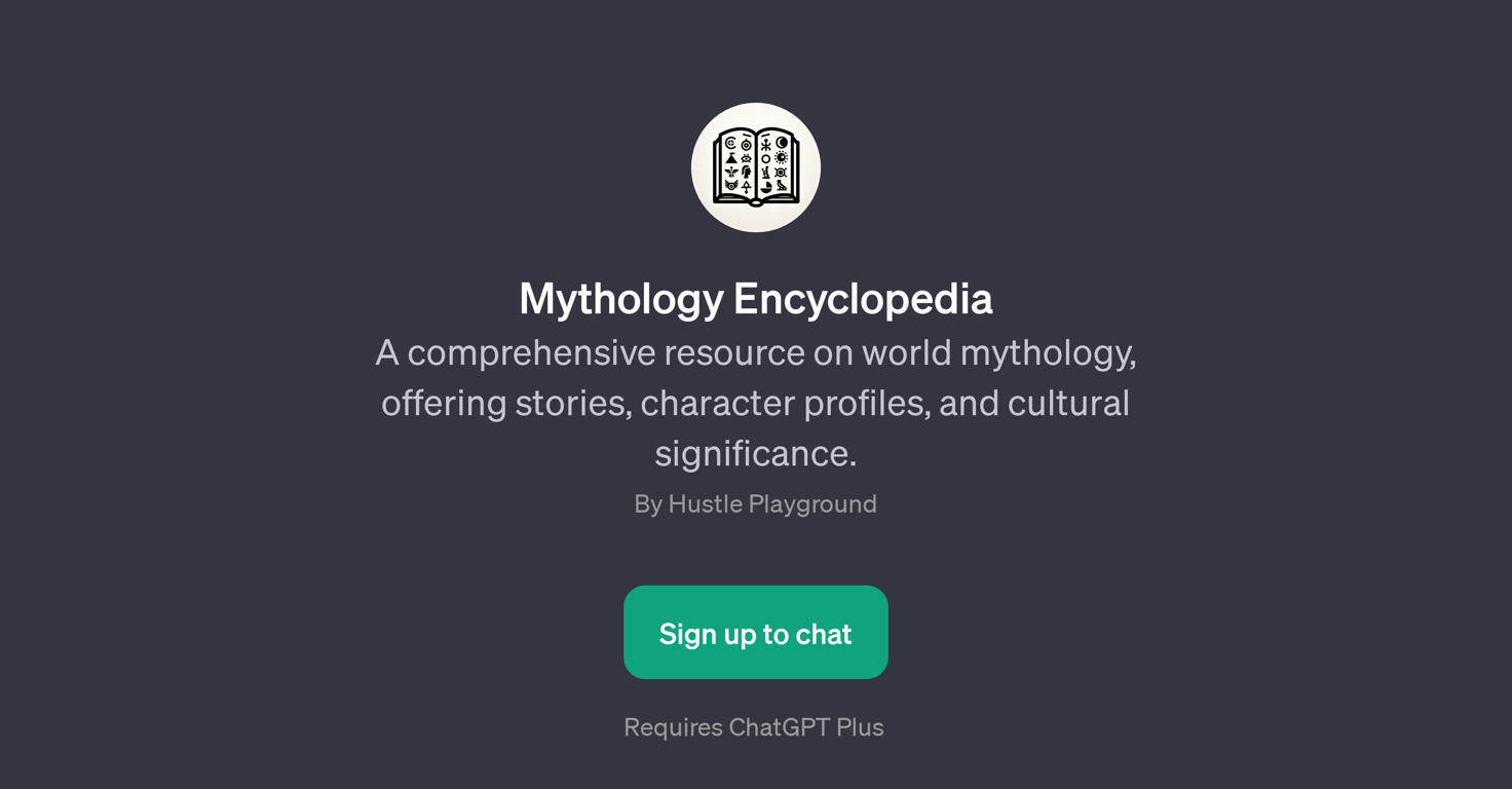 Mythology Encyclopedia website