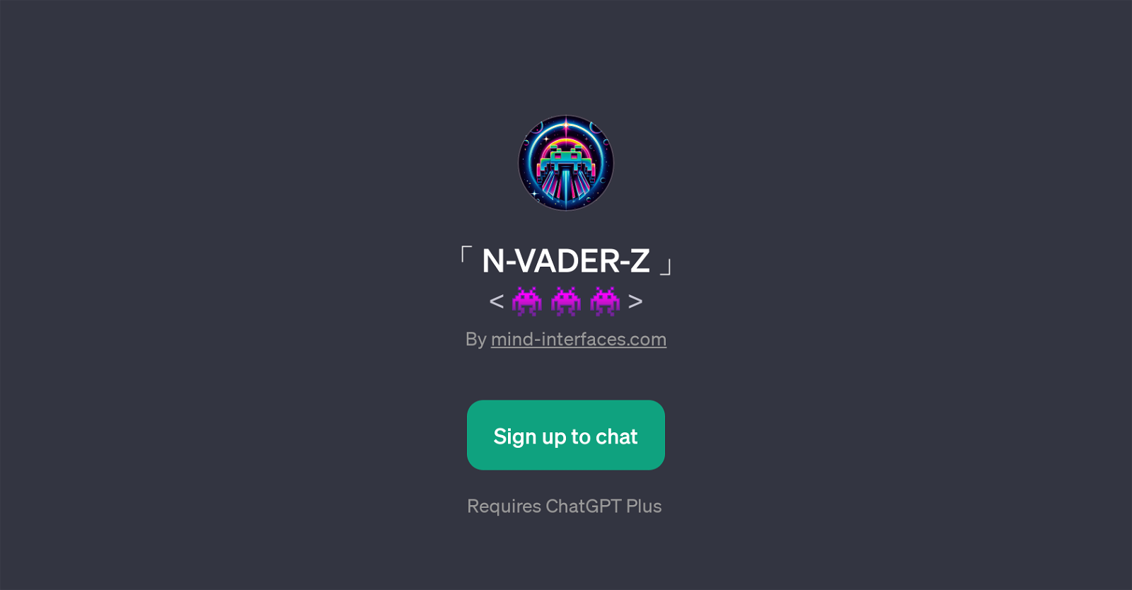 N-VADER-Z website