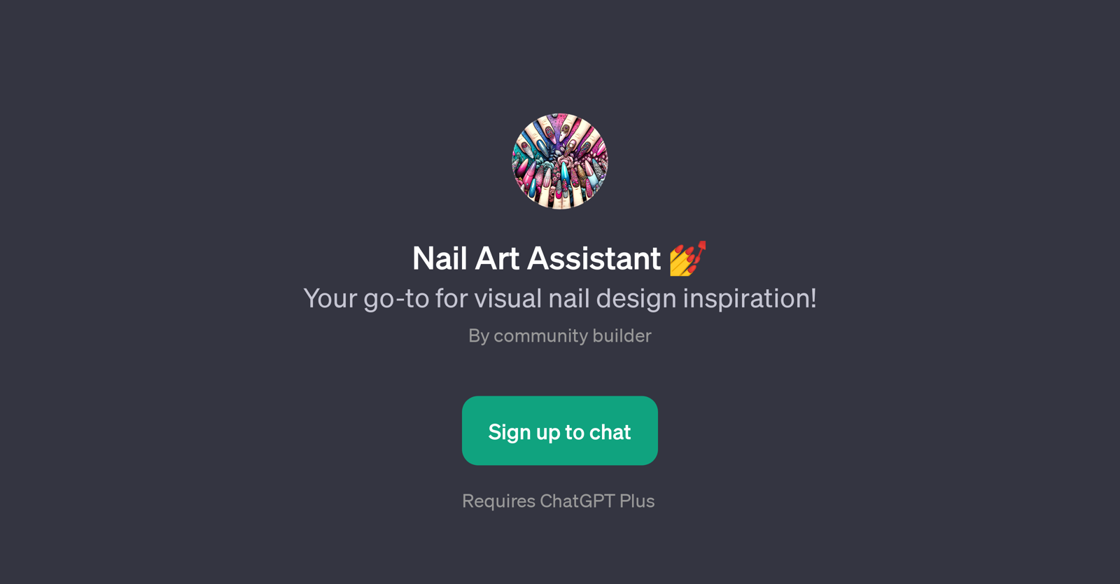 Nail Art Assistant website