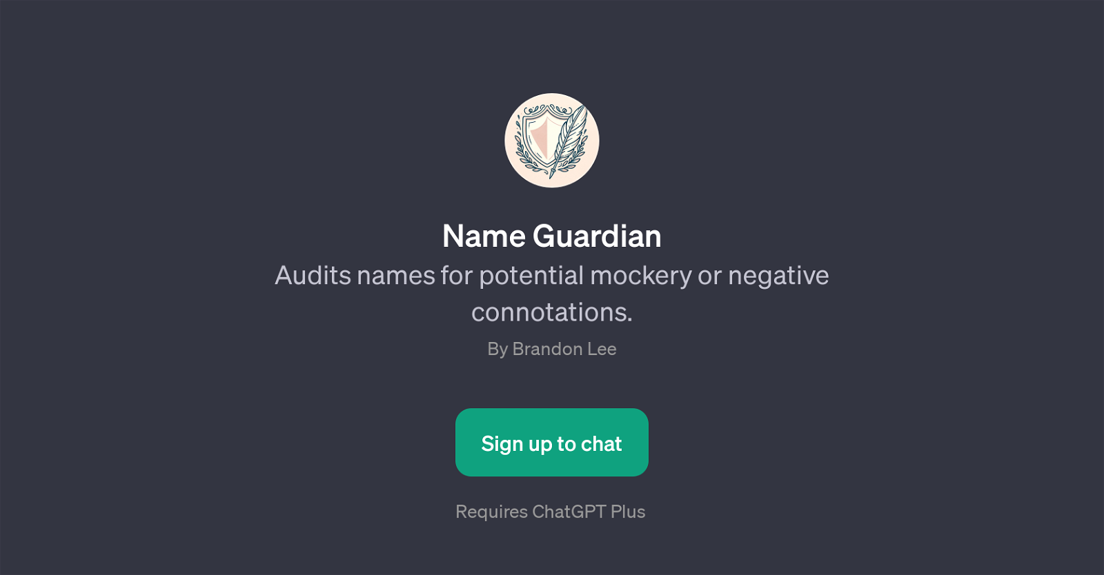 Name Guardian website