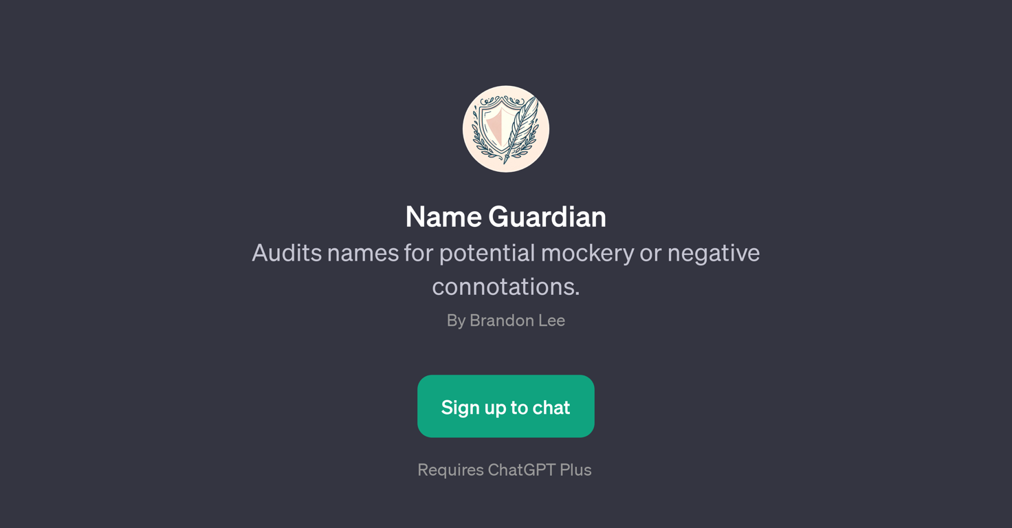 Name Guardian website