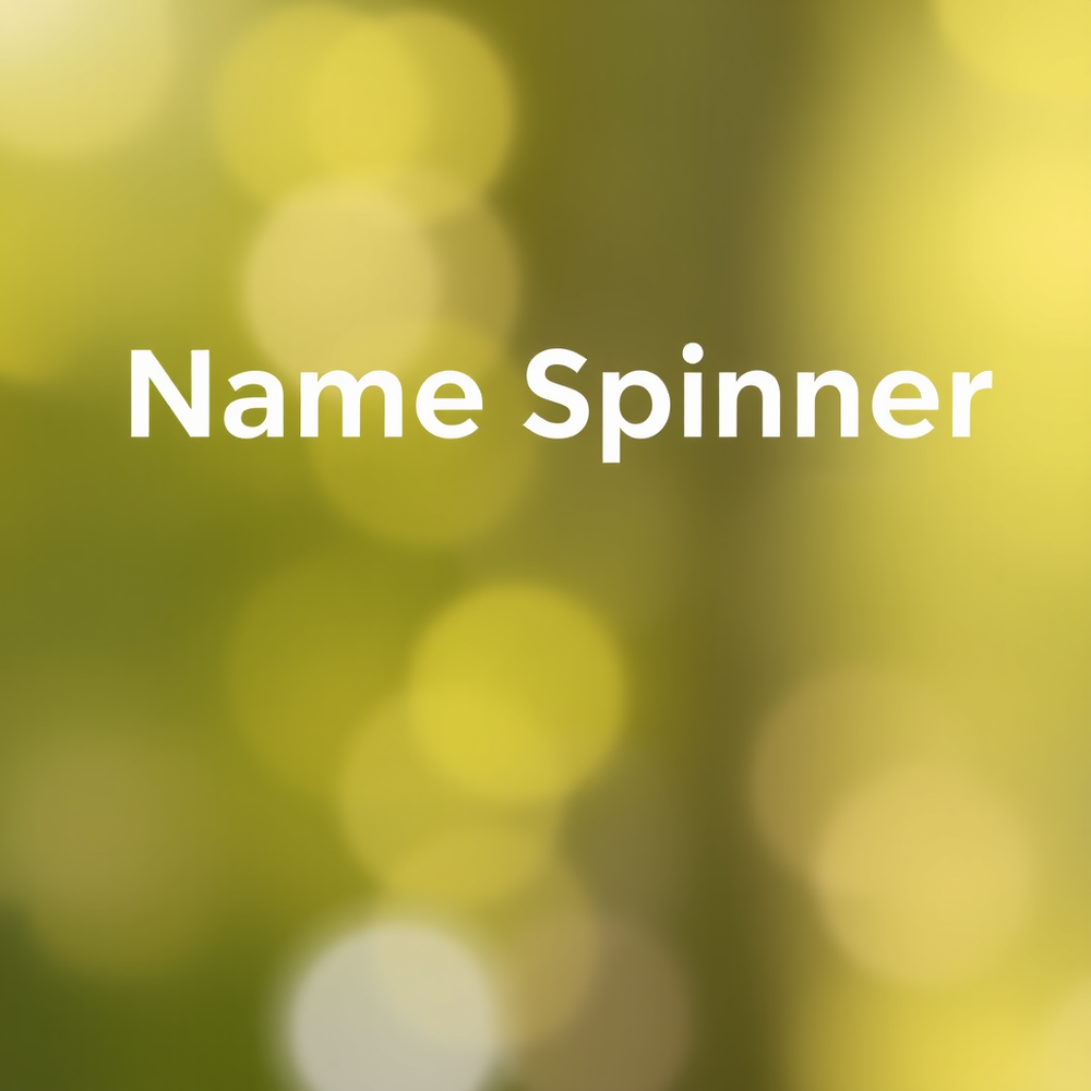 Name spinner website