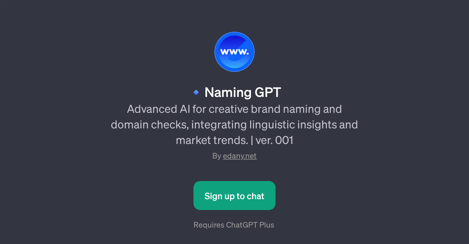 Naming GPT website