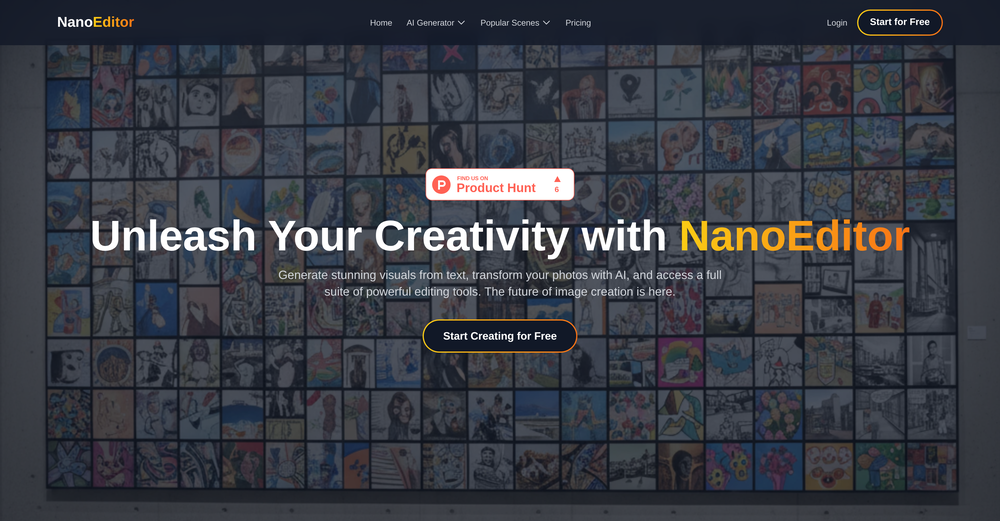 NanoEditor website