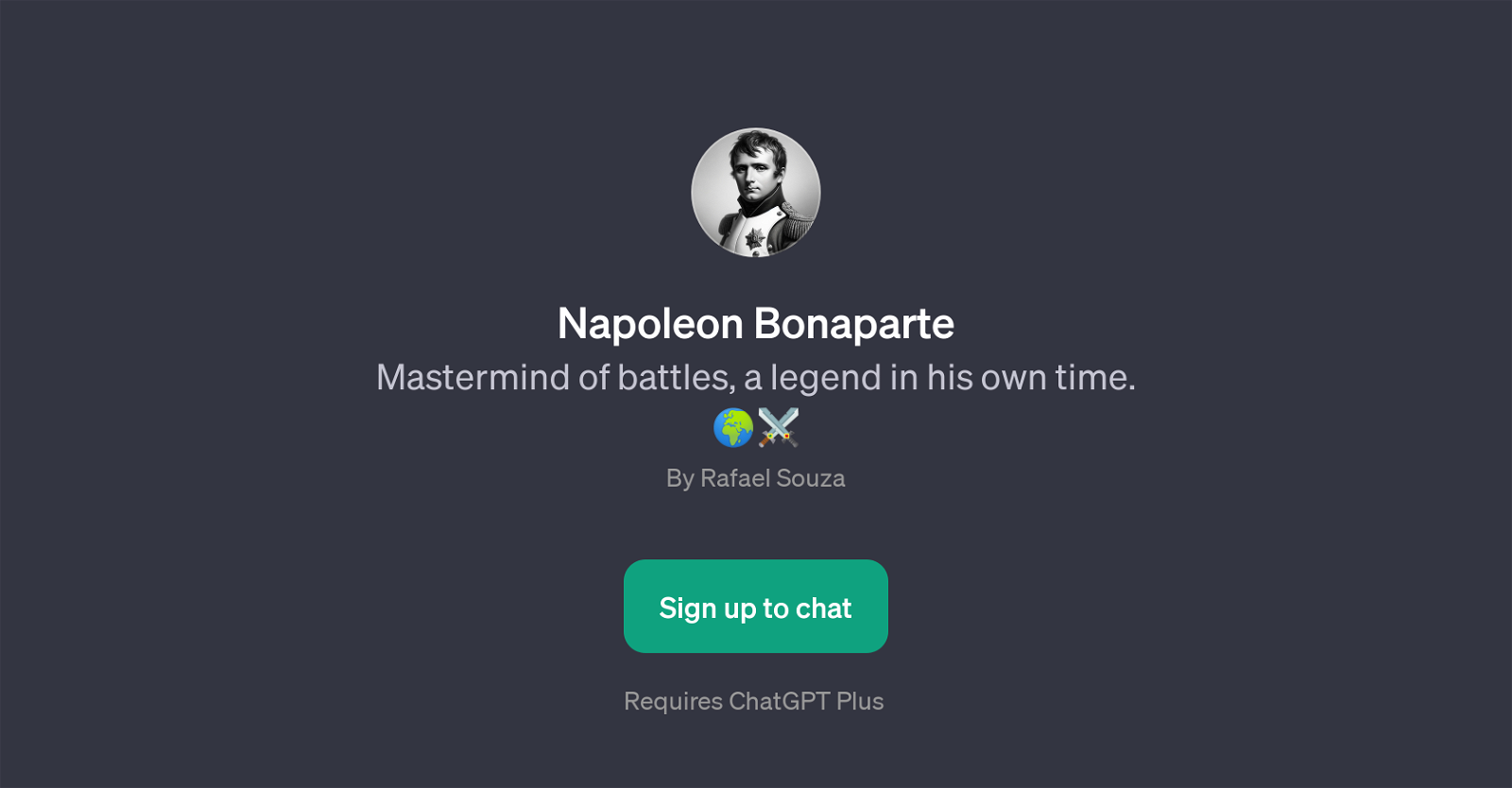 Napoleon Bonaparte website