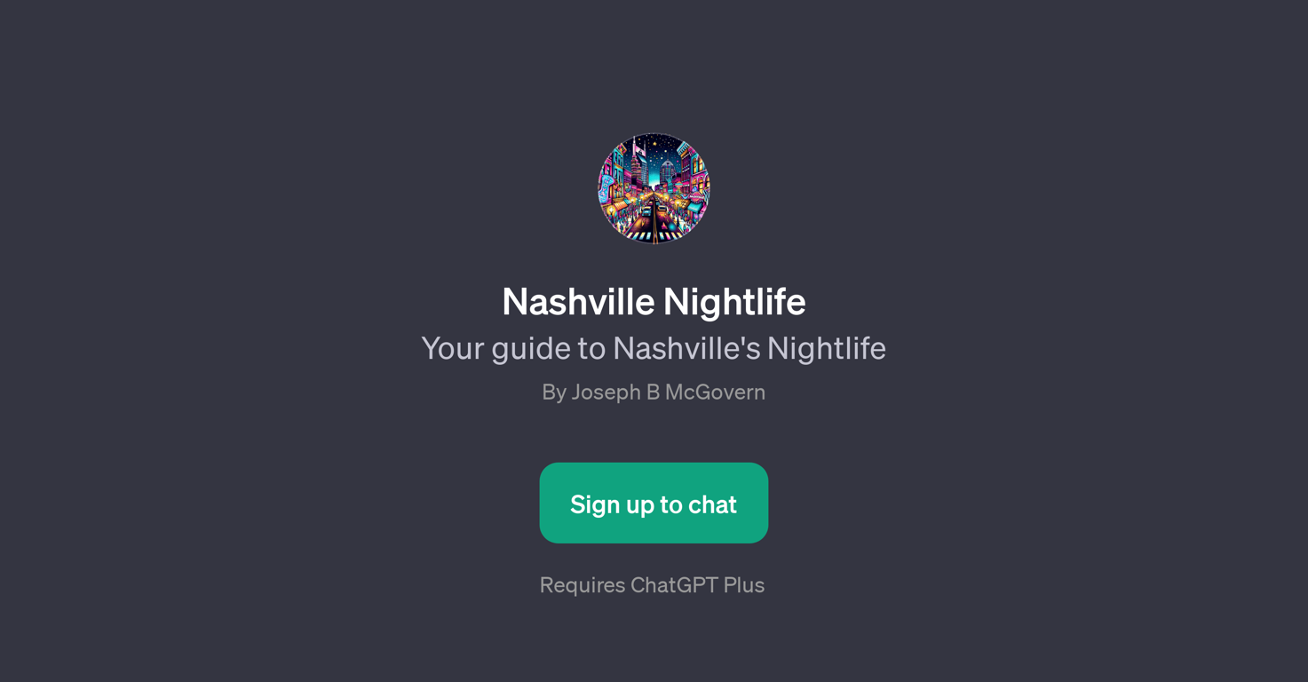 Nashville Nightlife website