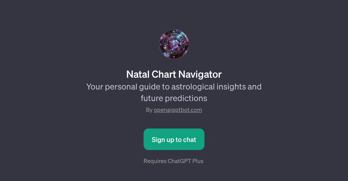 Natal Chart Navigator website