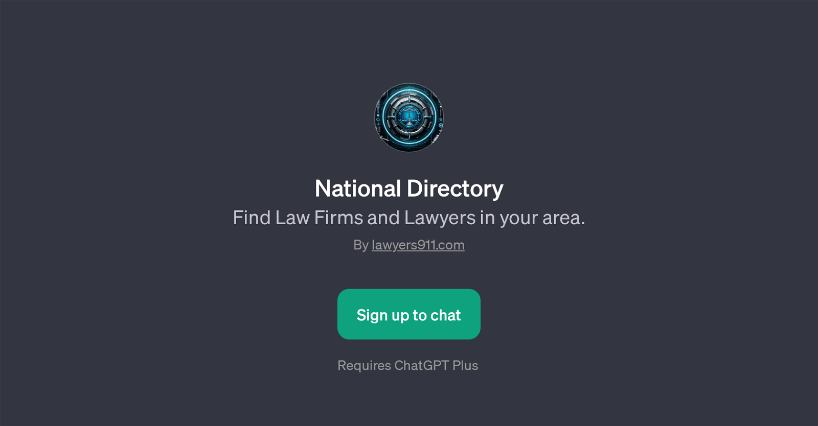 National Directory website