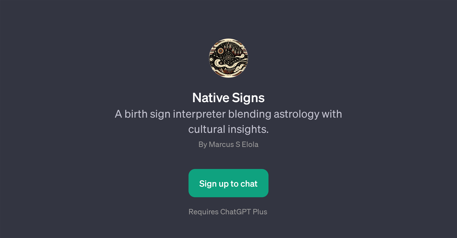 Native Signs website