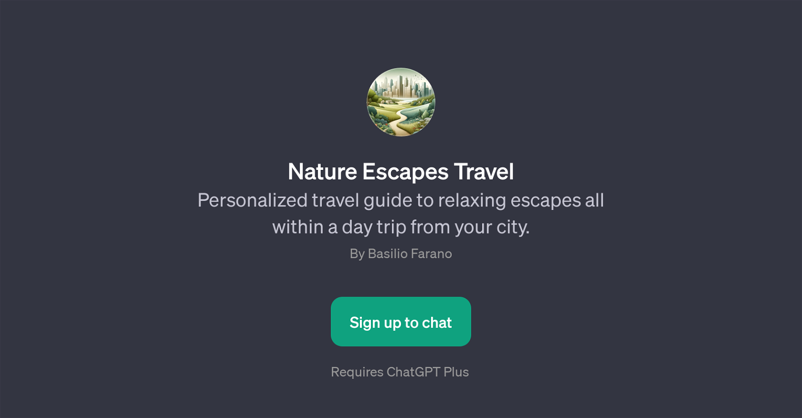 Nature Escapes Travel website