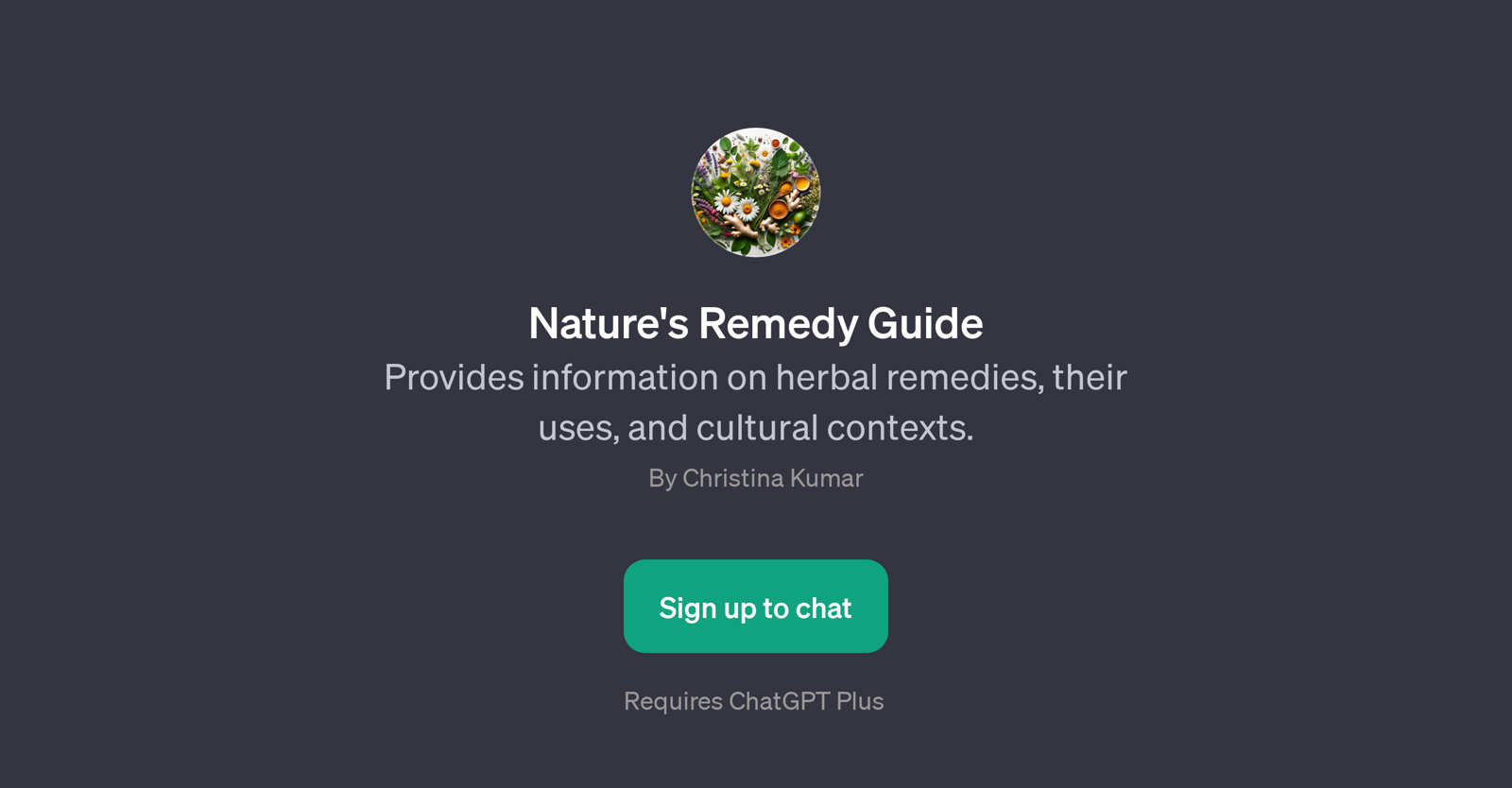 Nature's Remedy Guide website