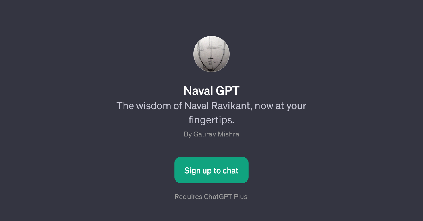 Naval GPT website