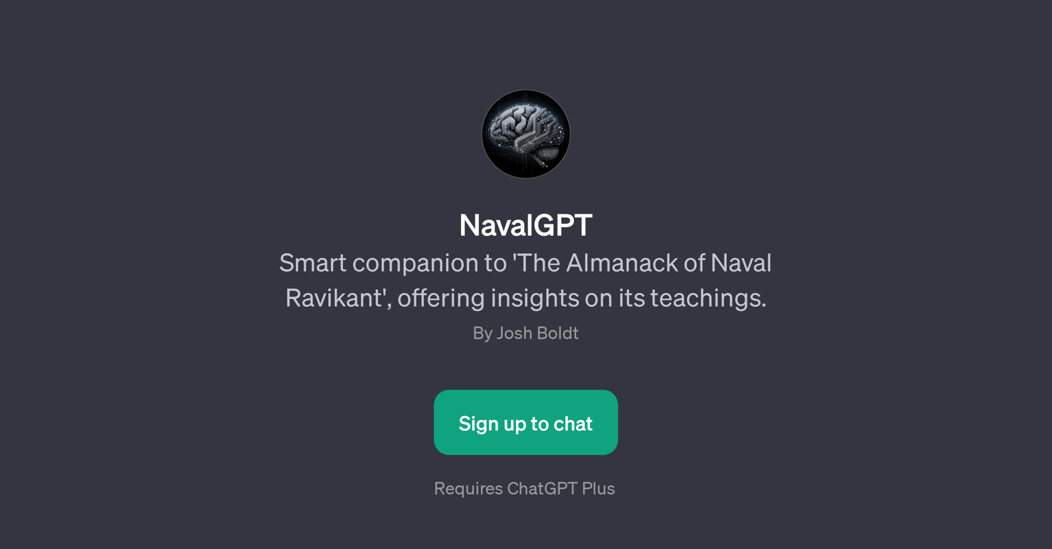 NavalGPT website