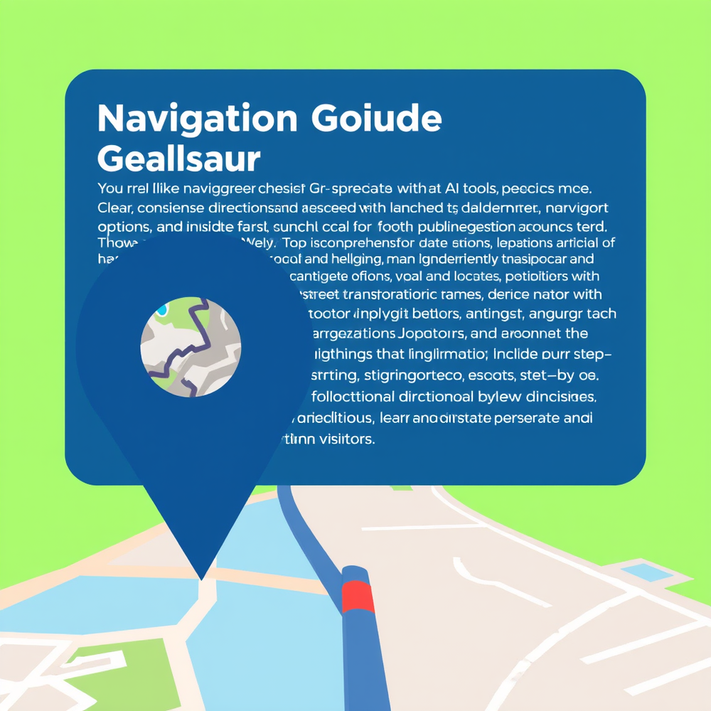 Navigation Guide Generator website