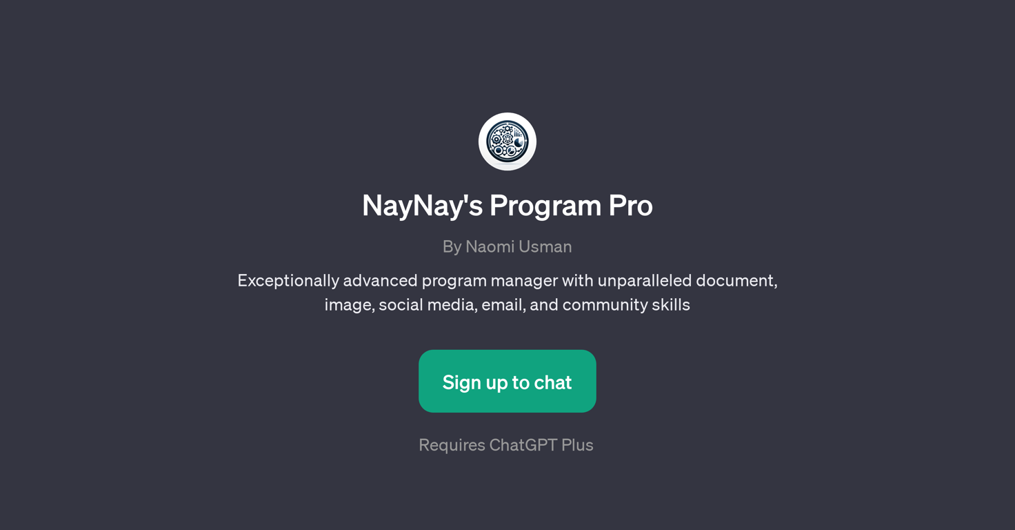 NayNay's Program Pro website