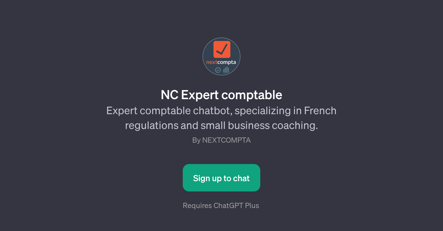 NC Expert Comptable website