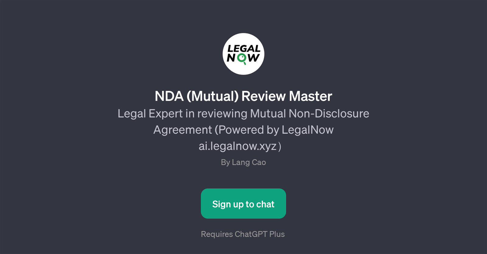 NDA (Mutual) Review Master website
