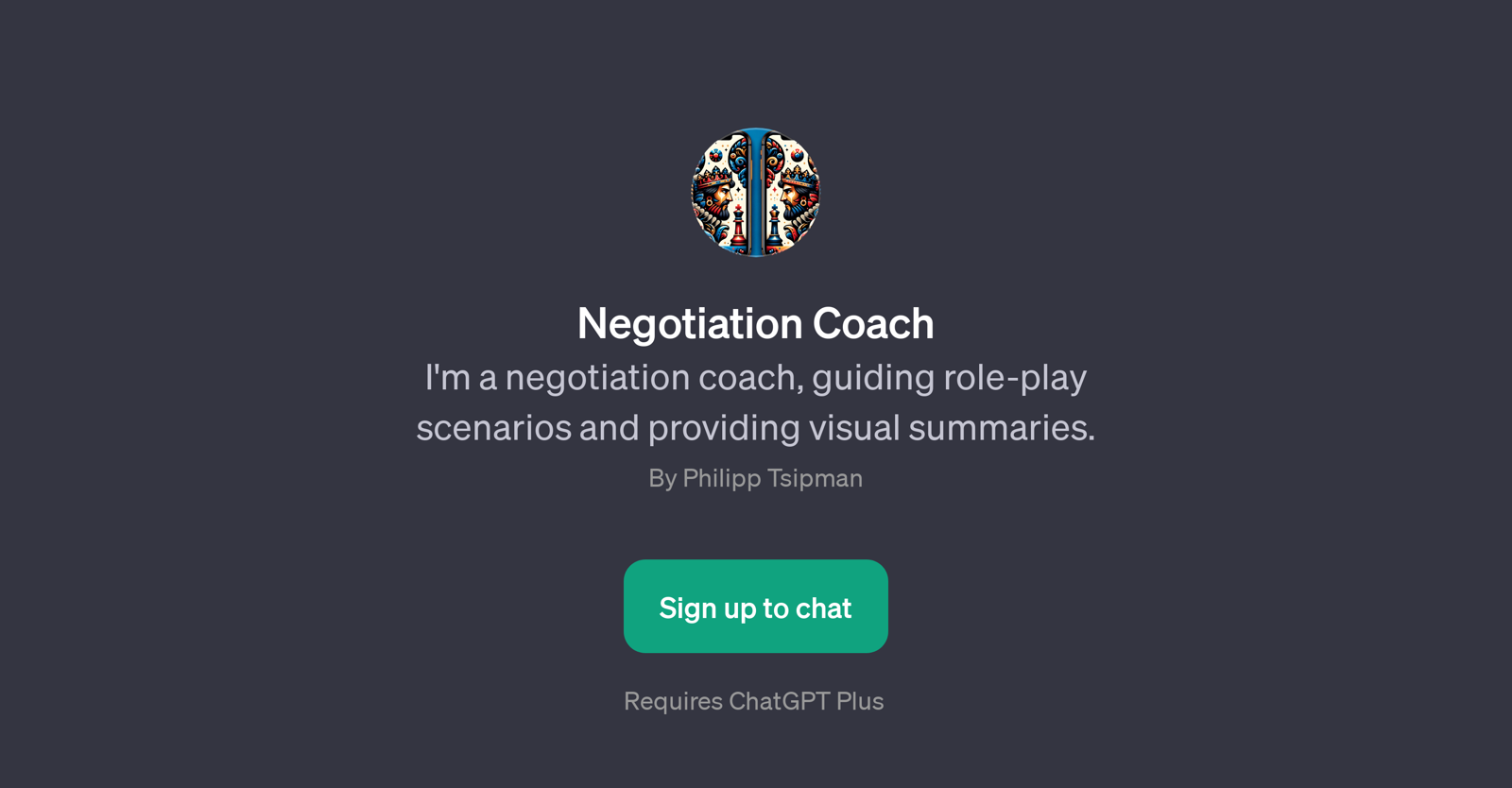 Negotiation Coach website