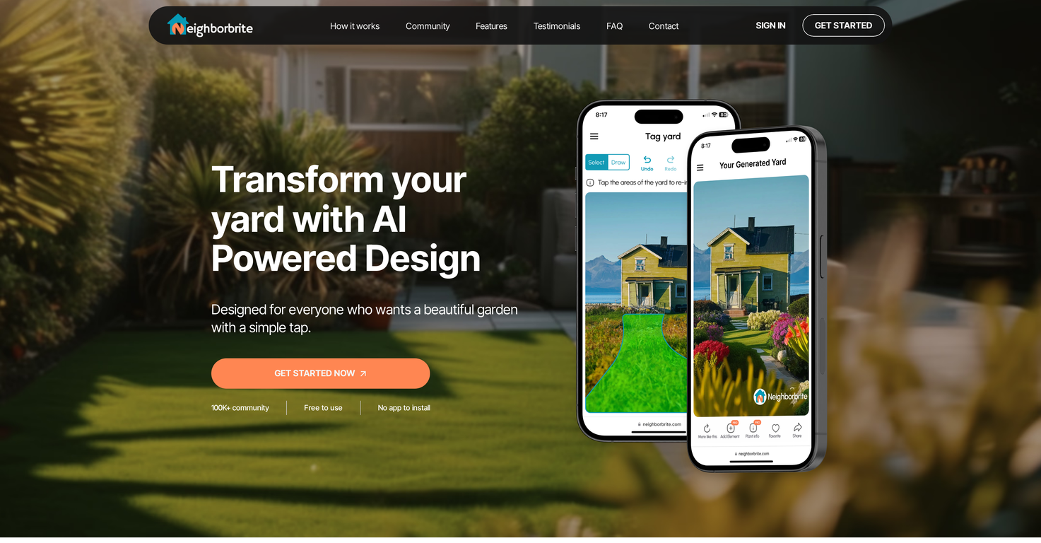 Neighborbrite website