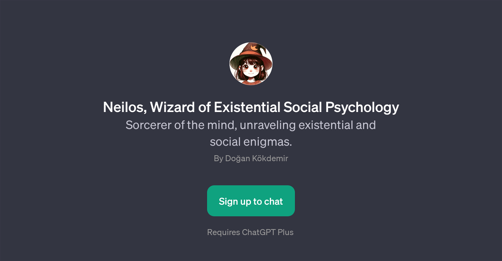 Neilos, Wizard of Existential Social Psychology website