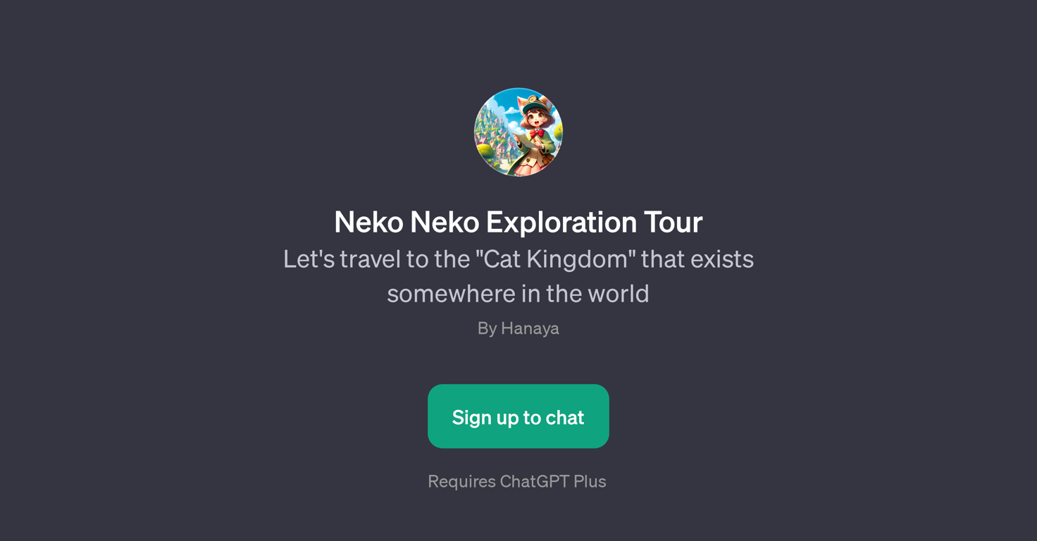 Neko Neko Exploration Tour website