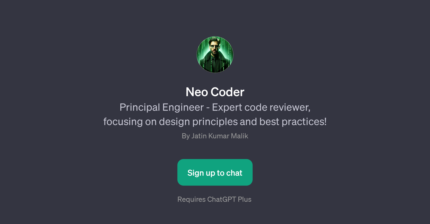 Neo Coder website