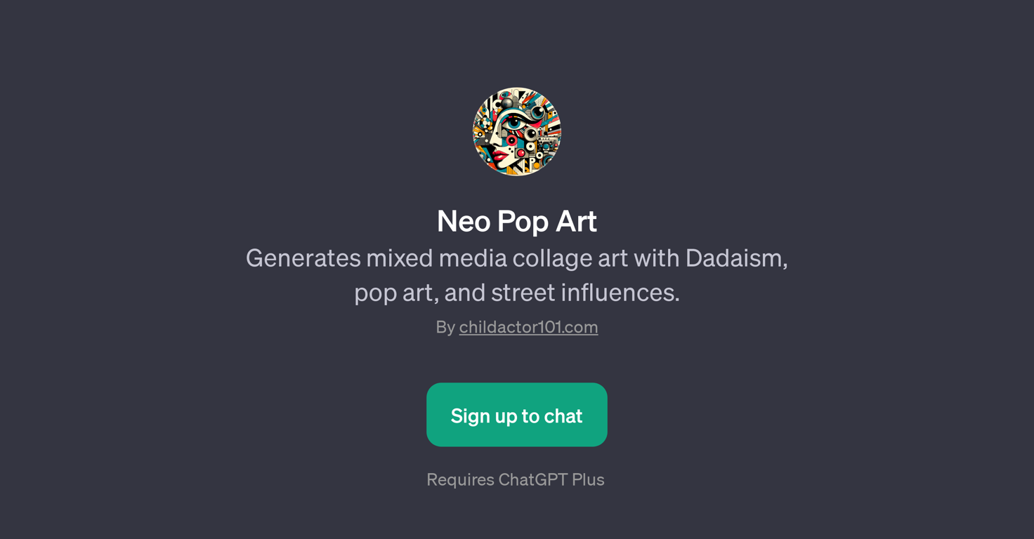 Neo Pop Art website