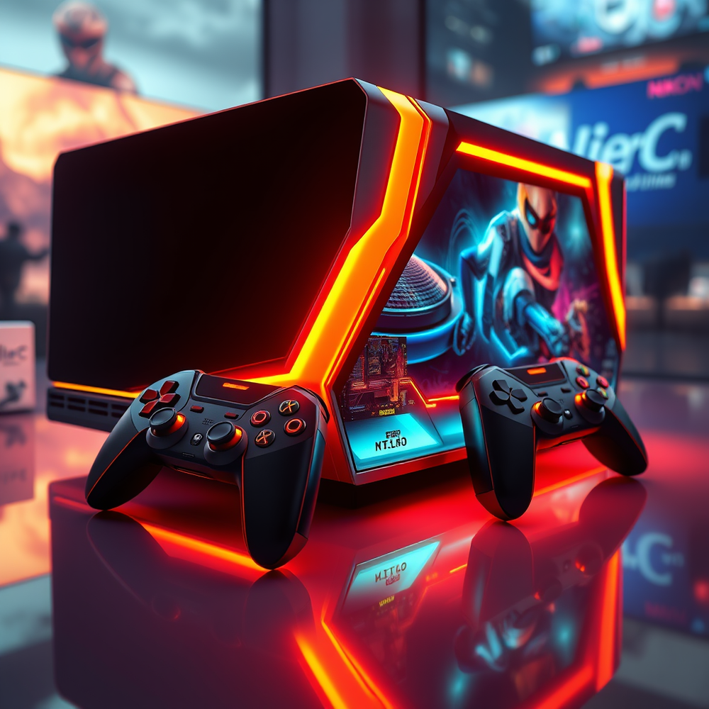 NeoCore X – High-end 8K gaming console, strong focus on VR and AR compatibility. website