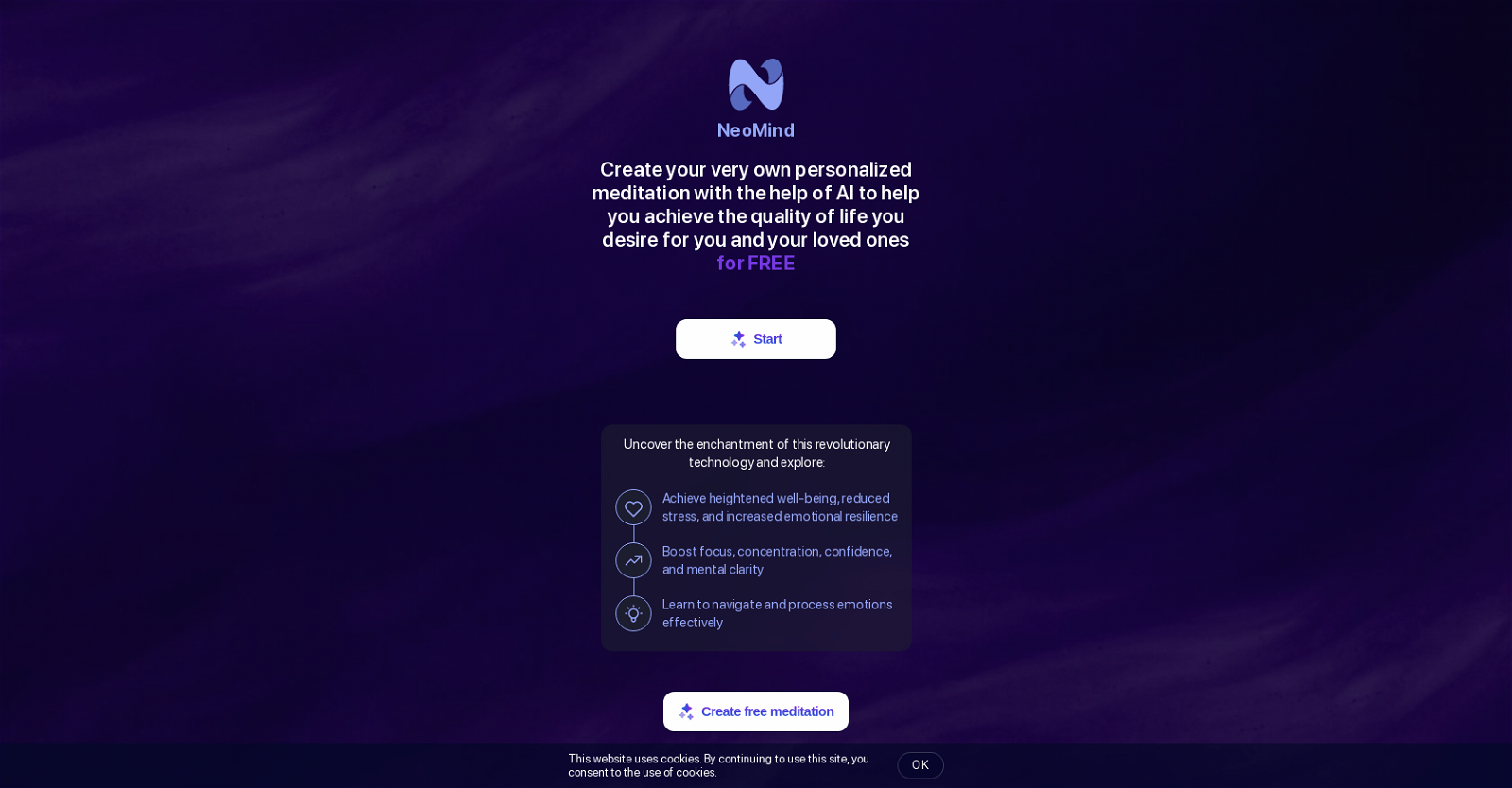 Neomind website