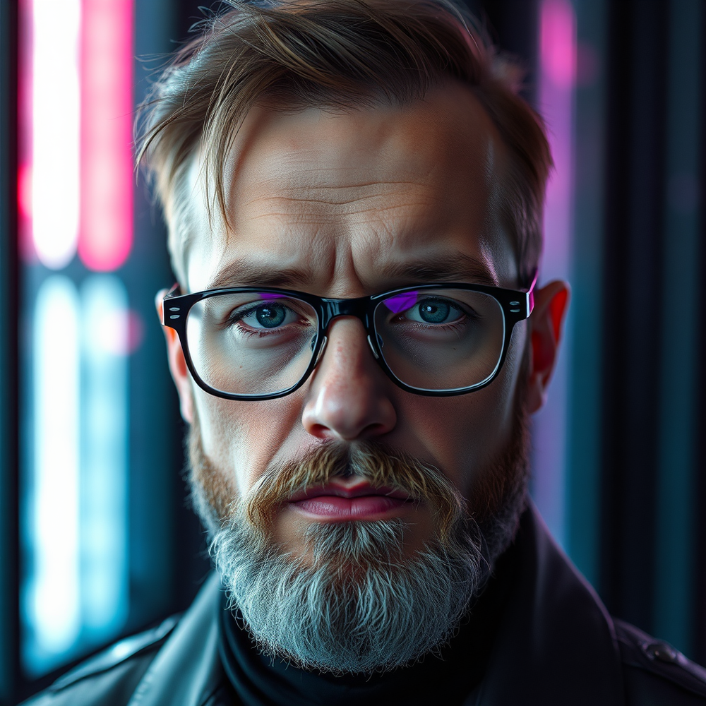 Neon Halo Portrai website