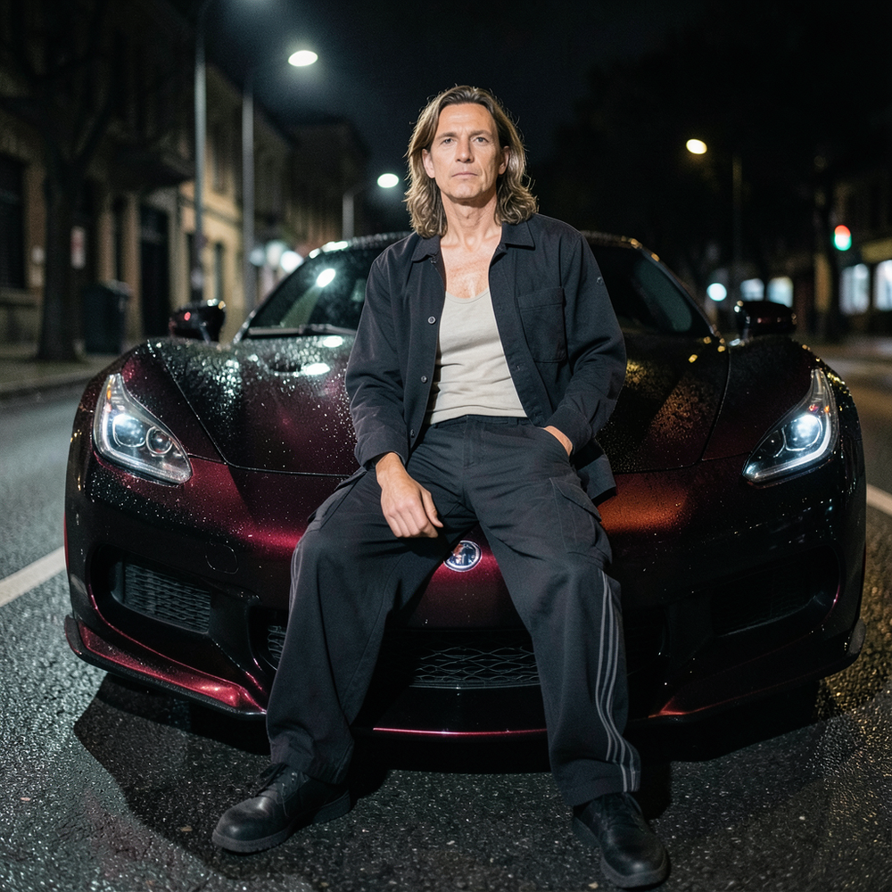 Neon Resolve โ Cinematic Street Night Portrait website