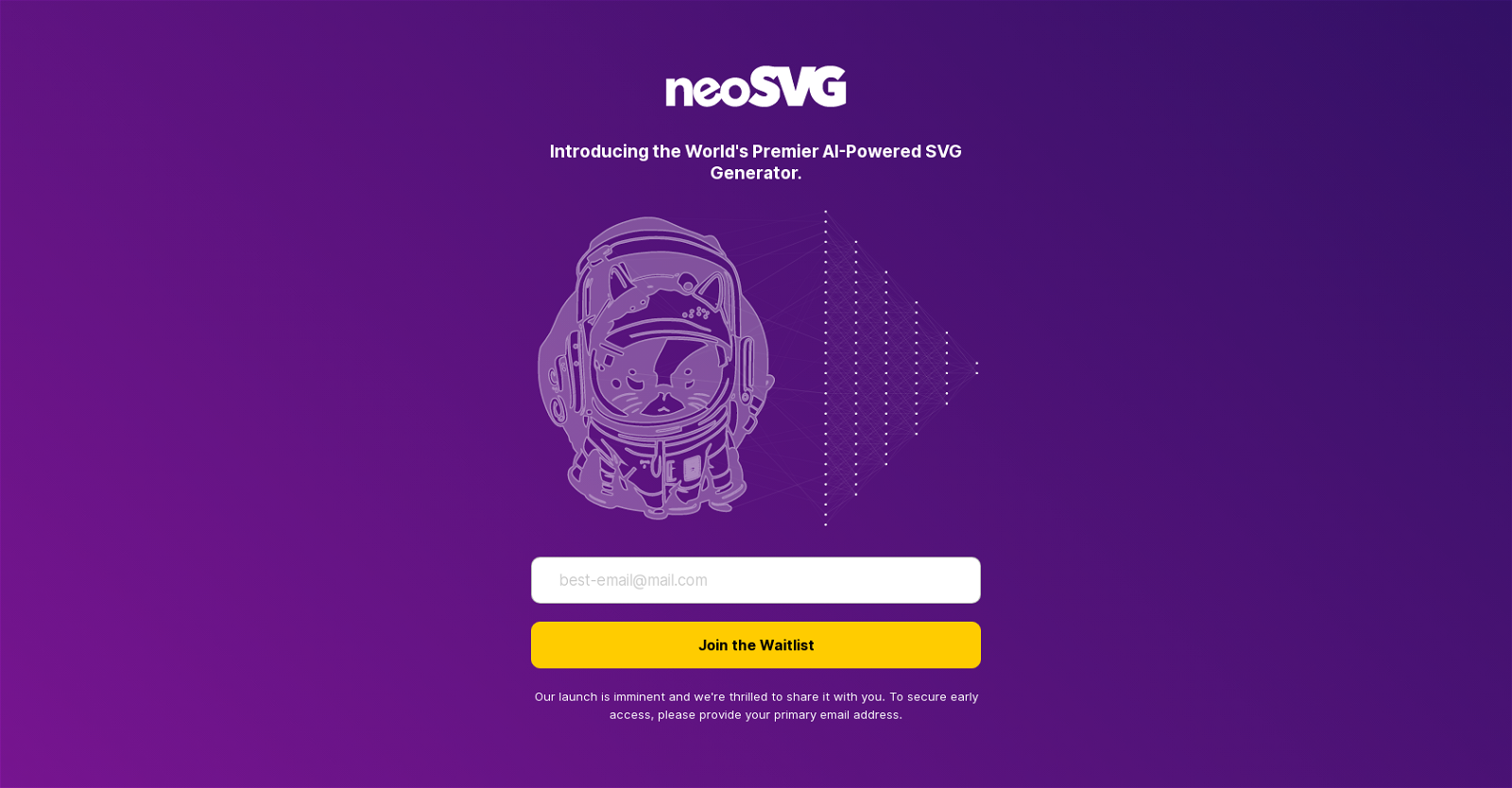 NeoSVG website